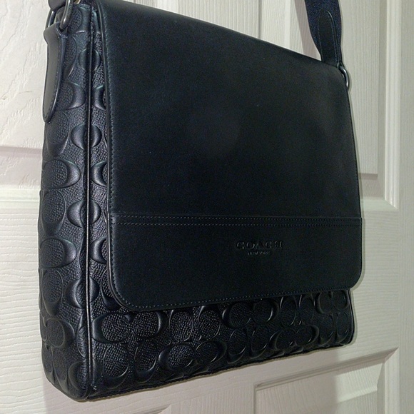 Coach Outlet: Houston Map Bag In Signature Leather - Picture 3 of 12